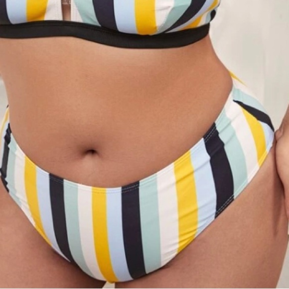 Strip Swim Bottom